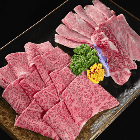 【こちらの商品は最短２～３営業日発送の商品です】食べくらべ！！米沢牛A5くろげ焼肉セット 500ｇ